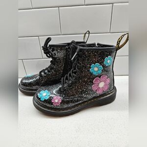 Dr. Martens flower boots